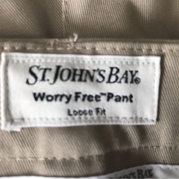 St. John’s Bay Worry Free Loose Fit Pants - Picture 4 of 5